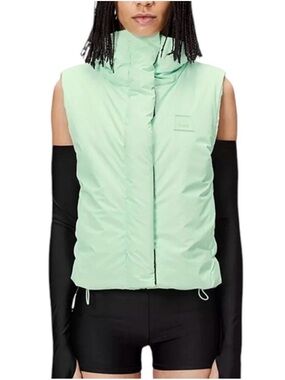 Rains loop waterproof and windproof vest Mineral green size XS